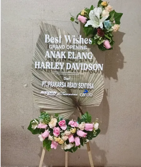 Papan Akrilik Ucapan Grand Opening Mamasa